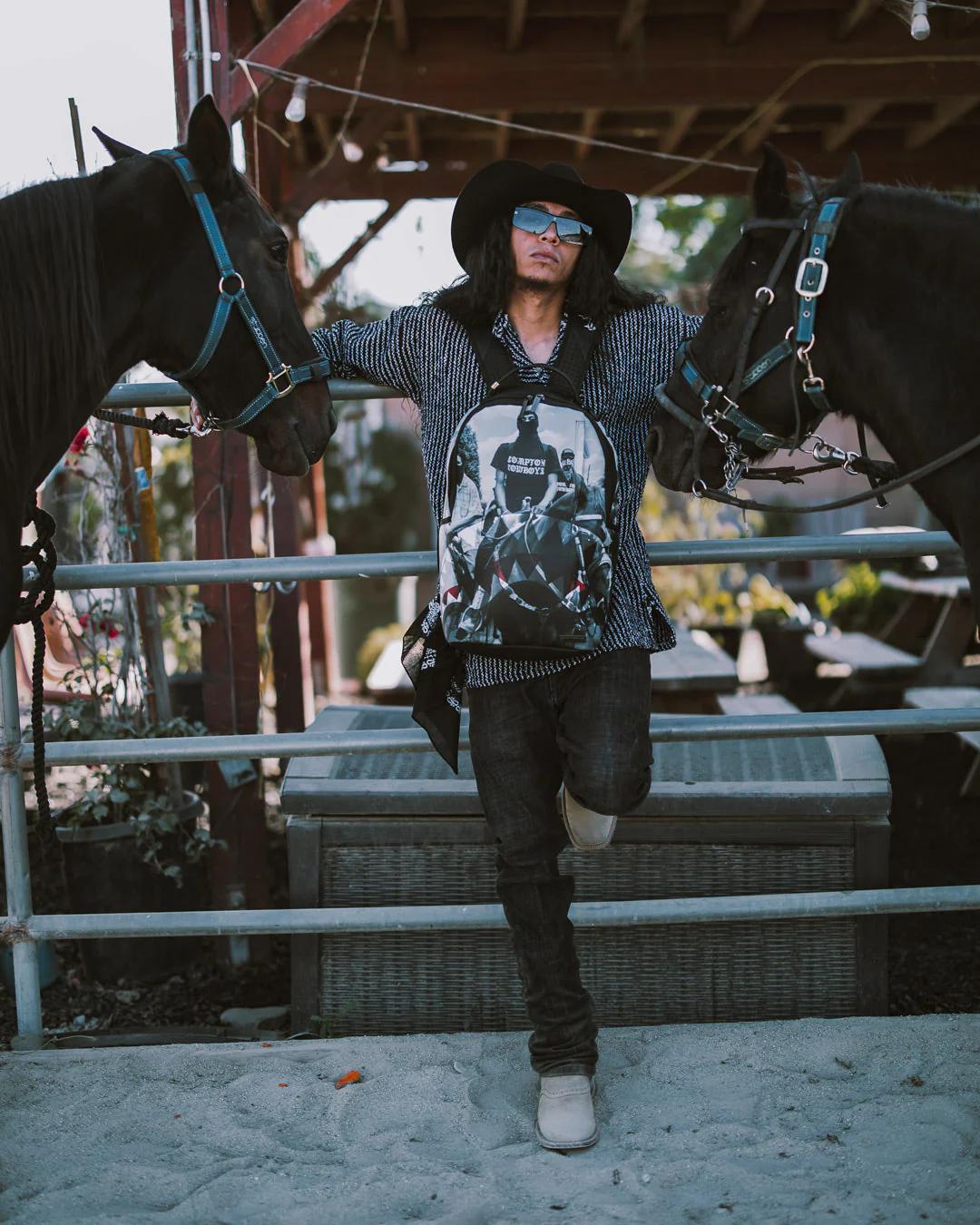 Sprayground Essential | COMPTON COWBOYS RIDE ALONE BACKPACK