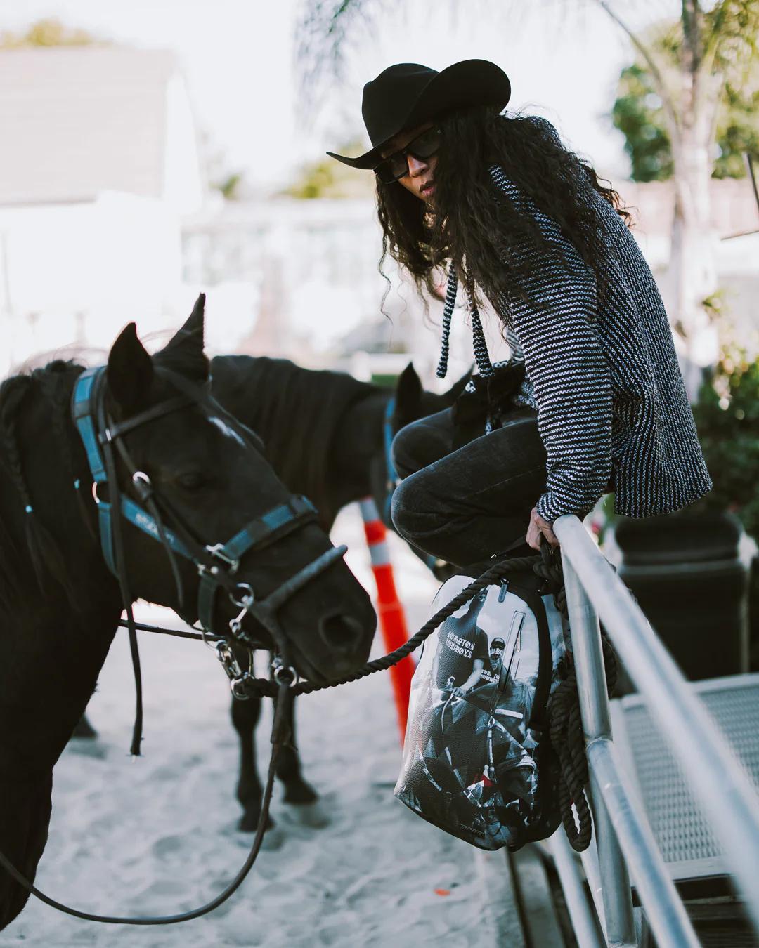 Sprayground Essential | COMPTON COWBOYS RIDE ALONE BACKPACK