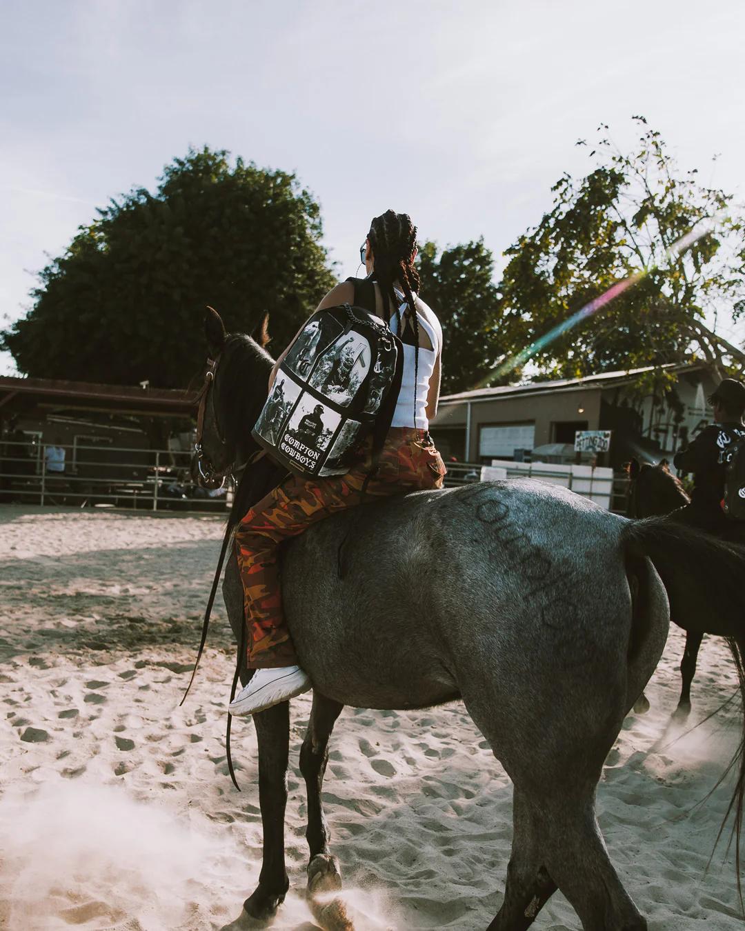 Sprayground Premium | COMPTON COWBOYS HOME ON THE RANGE BACKPACK