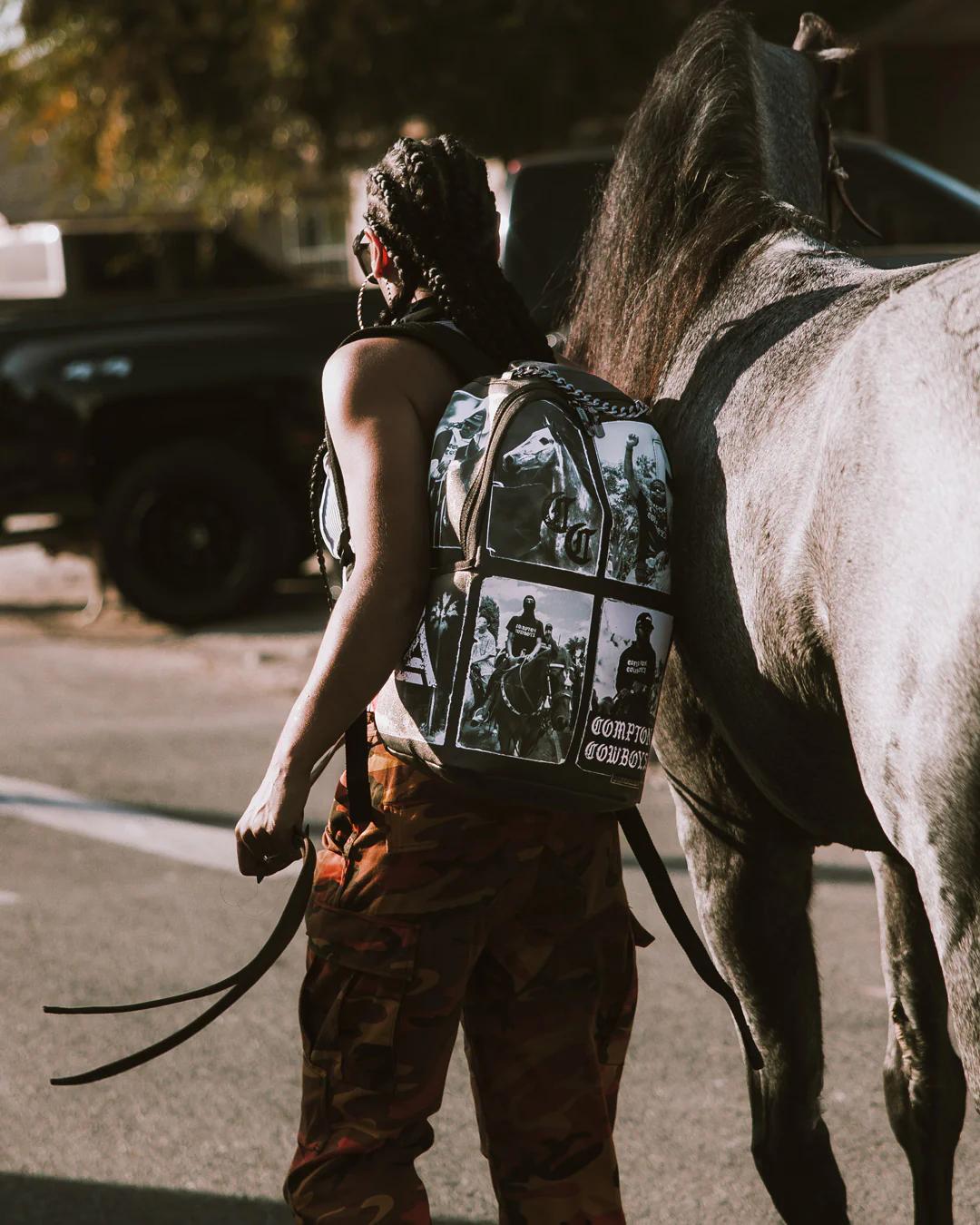 Sprayground Premium | COMPTON COWBOYS HOME ON THE RANGE BACKPACK
