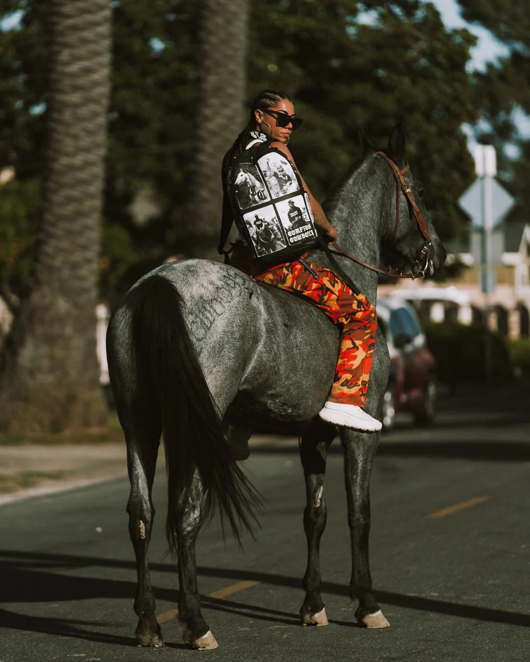 Sprayground Premium | COMPTON COWBOYS HOME ON THE RANGE BACKPACK