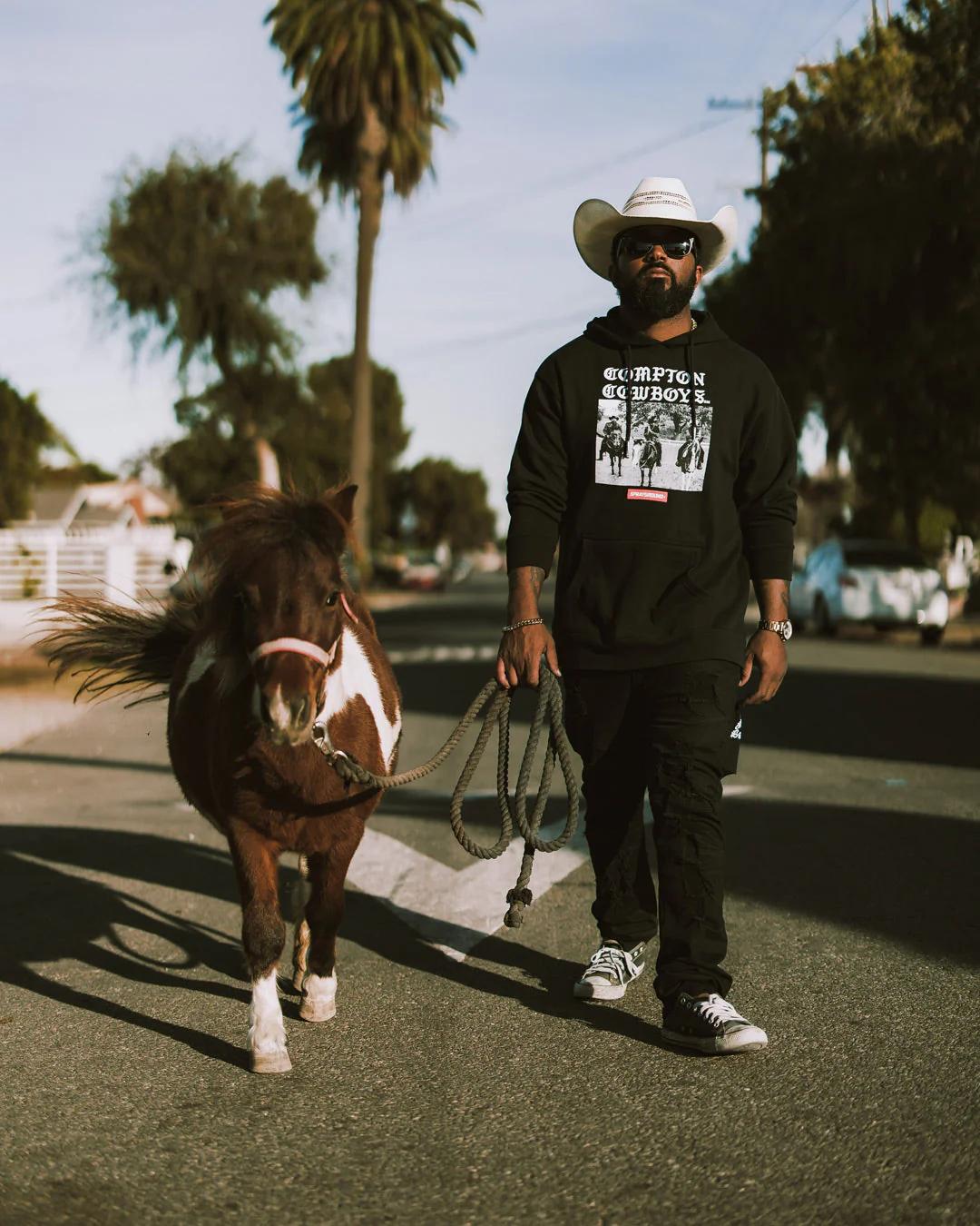 Sprayground New | COMPTON COWBOYS CITY RIDERS HOODY