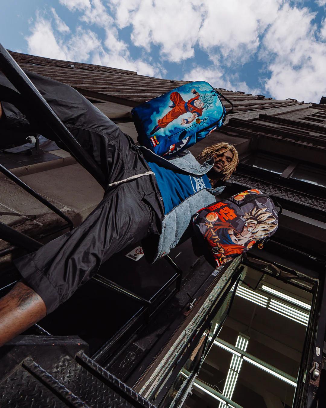 Sprayground Trending | DRAGON BALL SUPER GOKU KAMEHAMEHA DLXSR BACKPACK