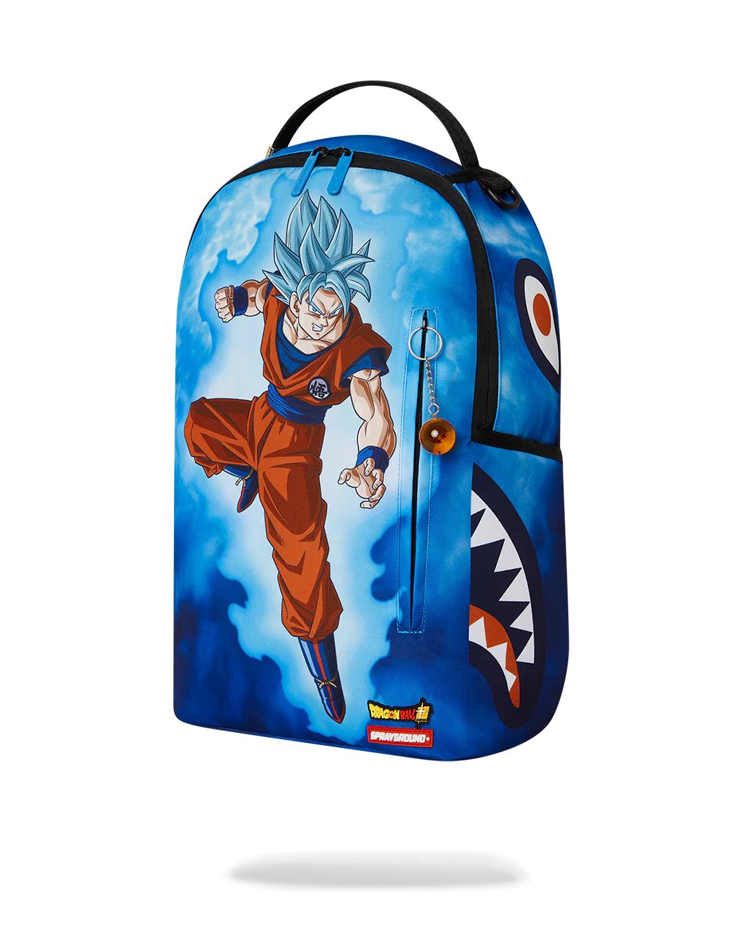Sprayground Trending | DRAGON BALL SUPER GOKU KAMEHAMEHA DLXSR BACKPACK