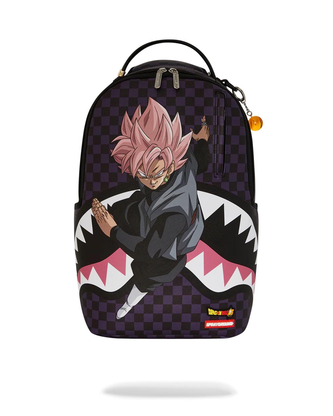 Sprayground Best Seller | DRAGON BALL ROSE GOKU BLACK'S WRATH BACKPACK