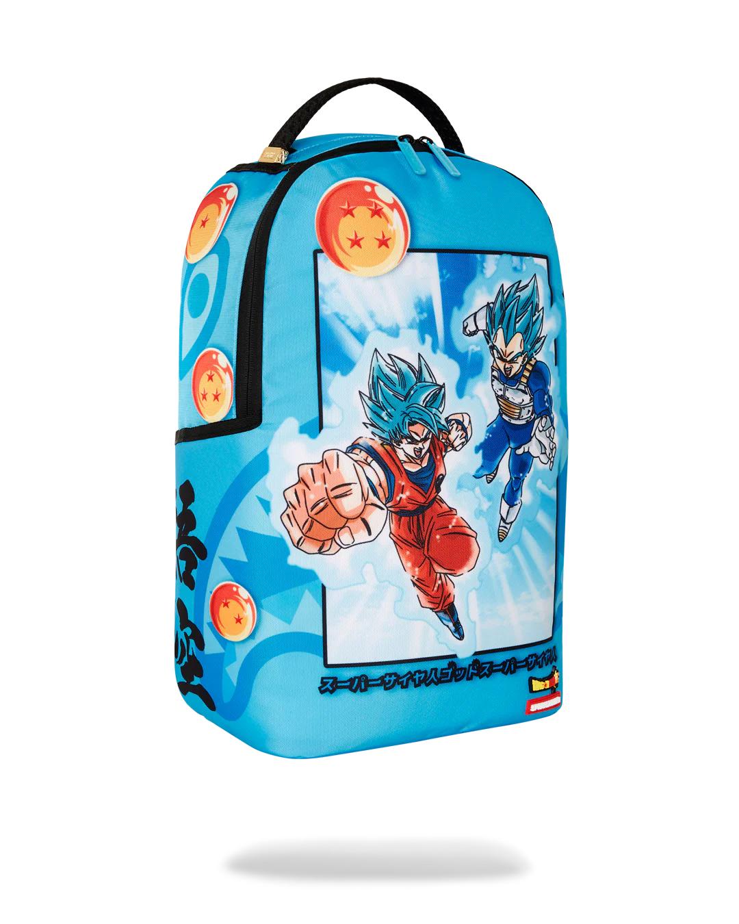 Sprayground Exclusive | DRAGON BALL Z SUPER SAIYAN BLUE GOKU AND VEGETA