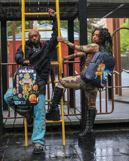 Sprayground Classic | DRAGON BALL Z KAMEHAMEHA SHARK BITE BACKPACK (DLXV)