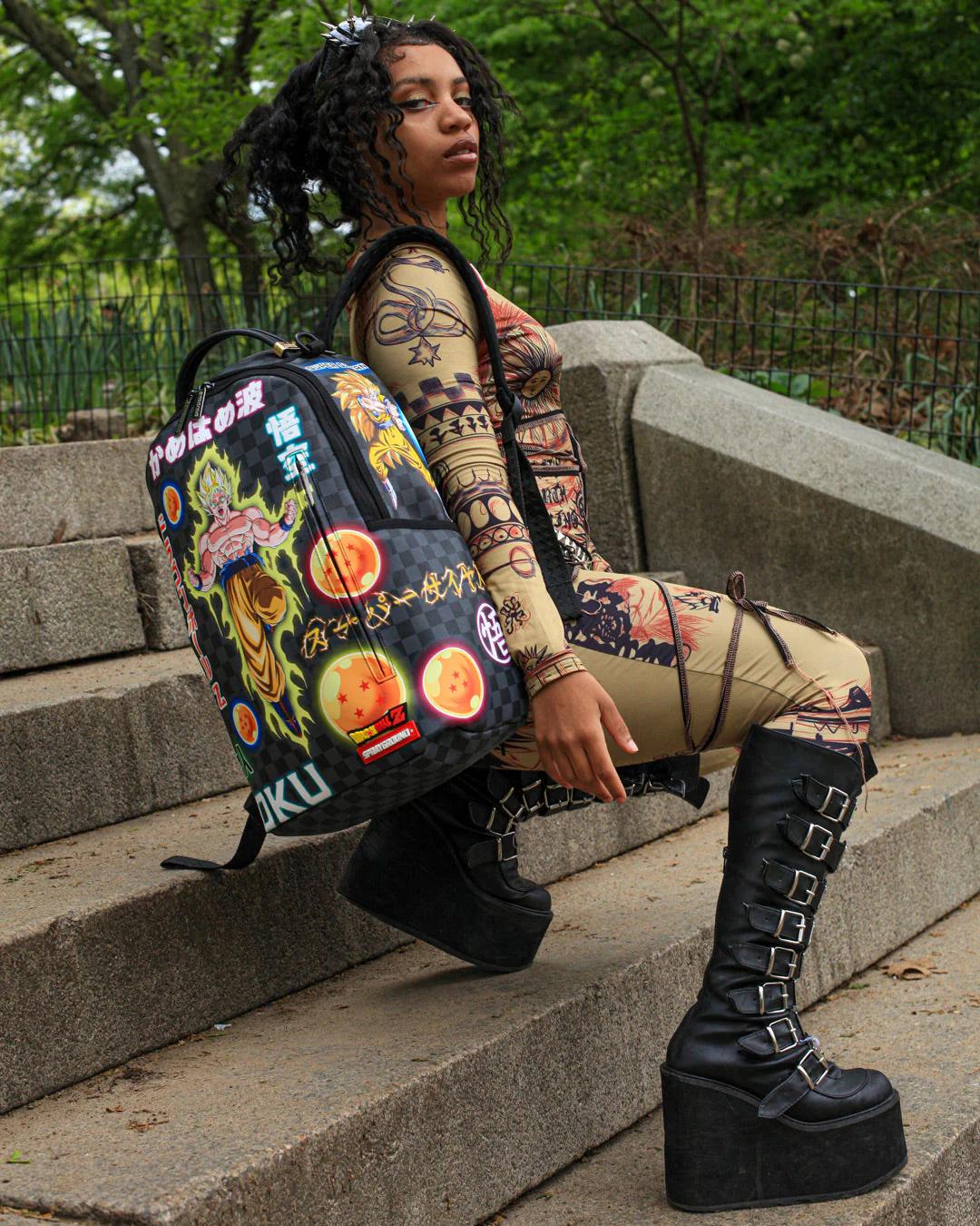 Sprayground Essential | DRAGON BALL Z NEON TRIP BACKPACK (DLXV)