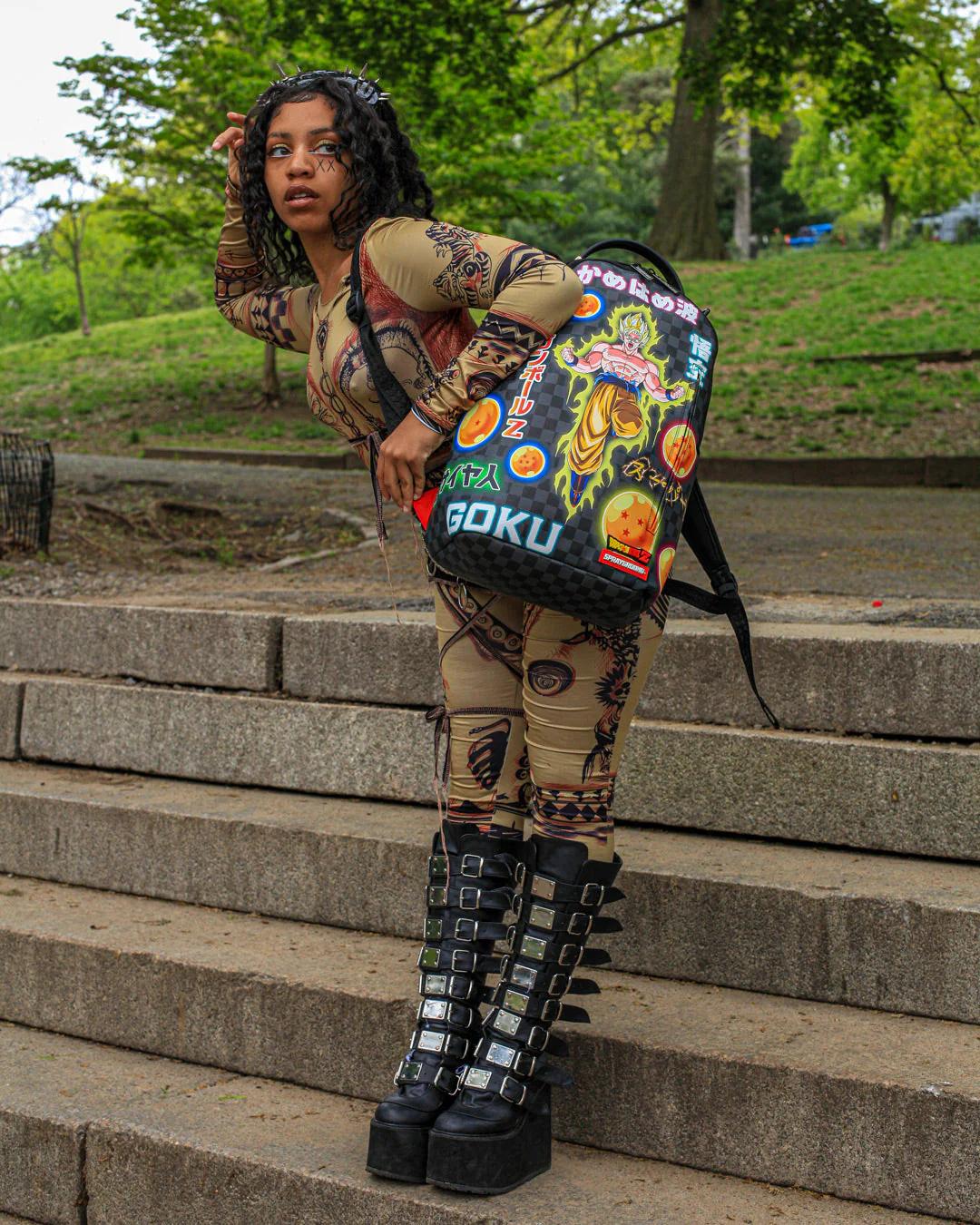 Sprayground Essential | DRAGON BALL Z NEON TRIP BACKPACK (DLXV)