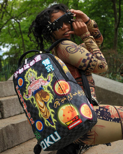 Sprayground Essential | DRAGON BALL Z NEON TRIP BACKPACK (DLXV)