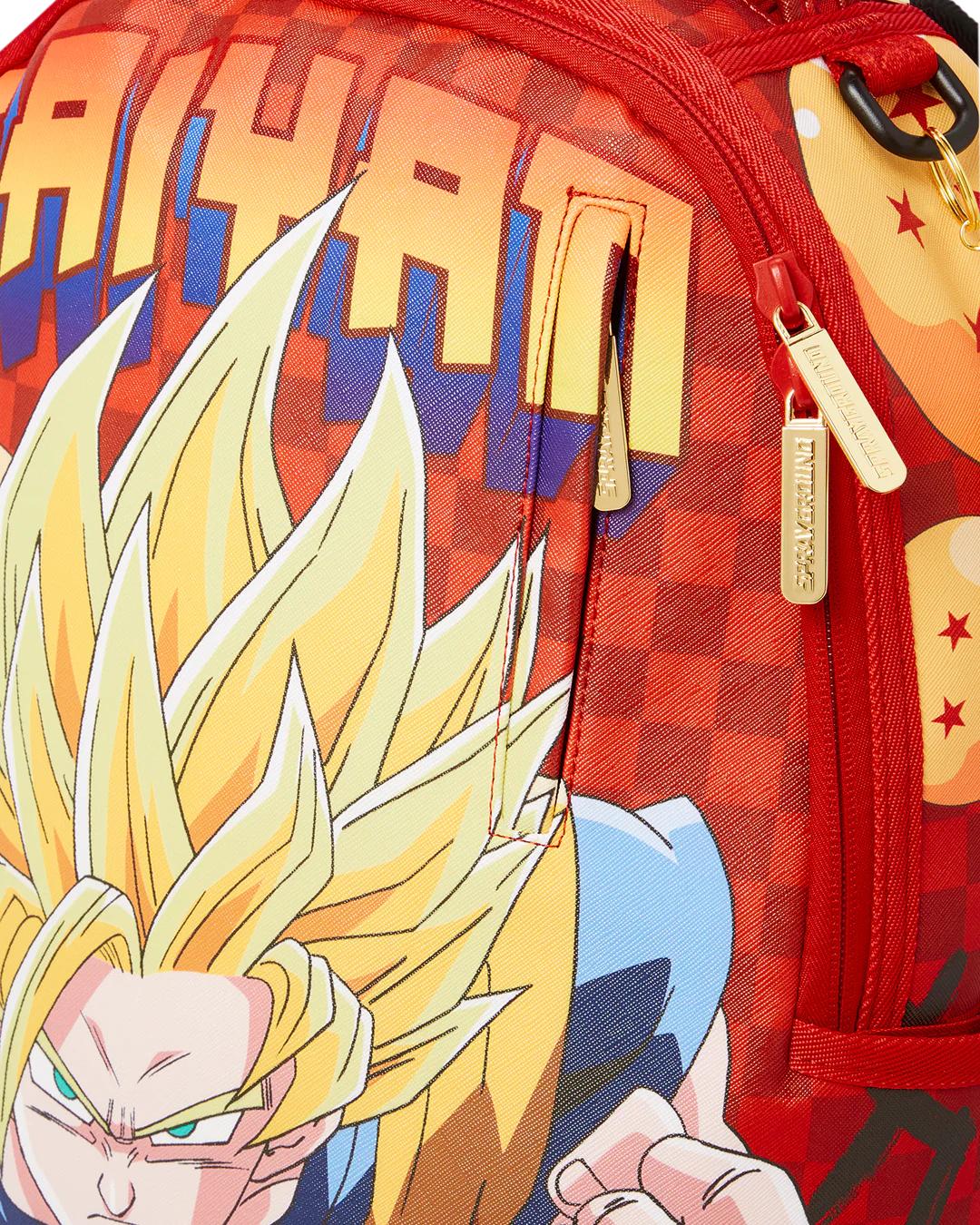 Sprayground Featured | DBZ SUPER SAIYAN CHECK