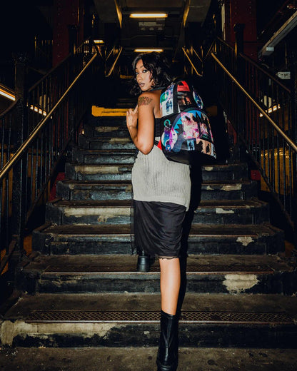 Sprayground Best Seller | DUNE COLLAGE BACKPACK