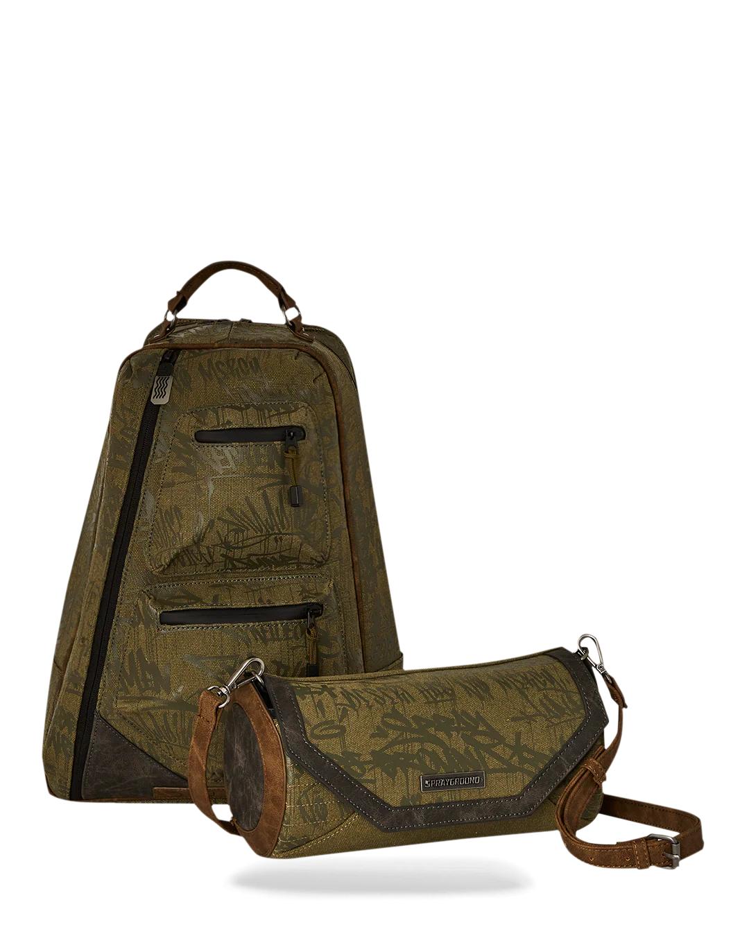 Sprayground Recommended | DUNE FREMKIT BACKPACK + CROSSBODY (DESERT SAND)