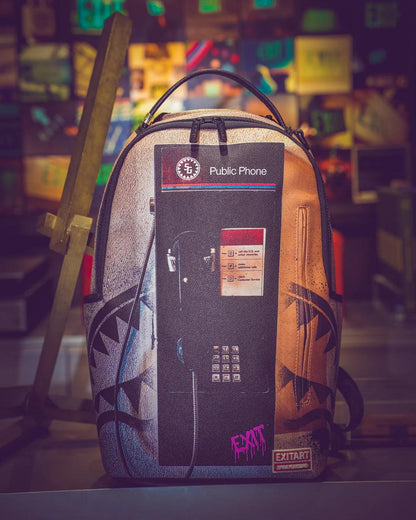 Sprayground Signature | EXIT NYC PAYPHONE BACKPACK