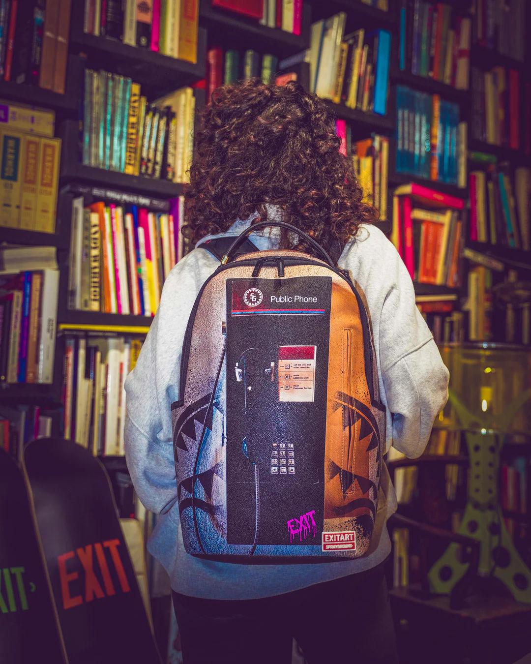 Sprayground Signature | EXIT NYC PAYPHONE BACKPACK