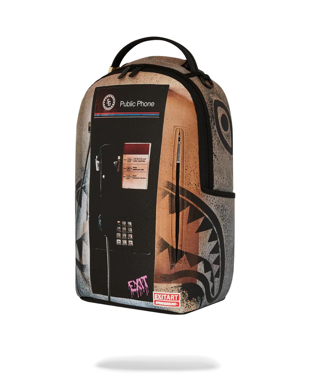 Sprayground Signature | EXIT NYC PAYPHONE BACKPACK