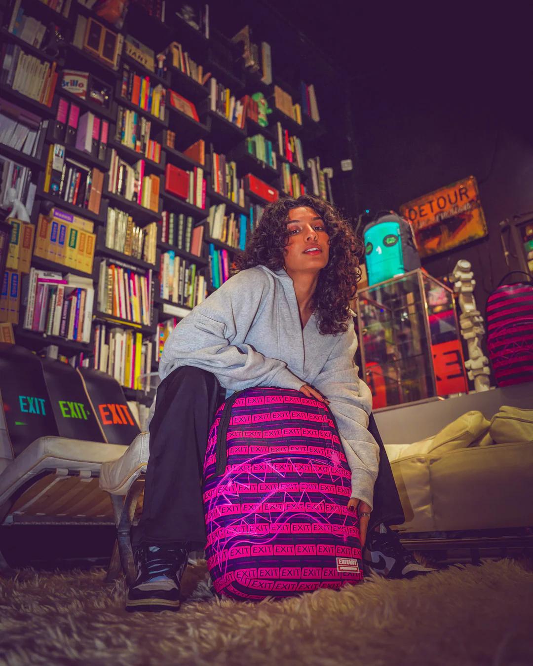 Sprayground Classic | EXIT PINK EDITION BACKPACK