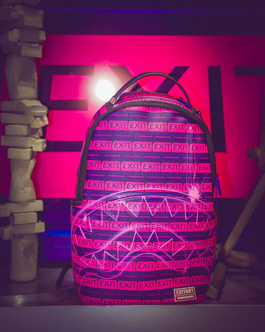 Sprayground Classic | EXIT PINK EDITION BACKPACK