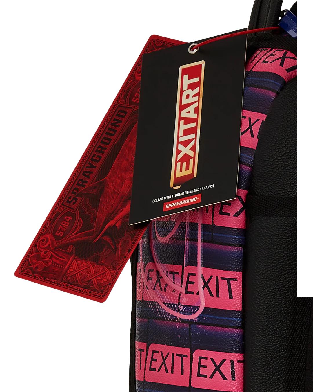Sprayground Classic | EXIT PINK EDITION BACKPACK