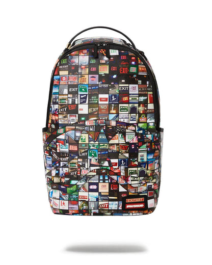 Sprayground Essential | EXIT ART COLLAB BACKPACK (DLXV)