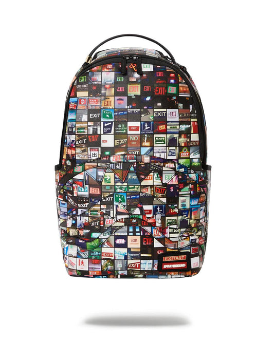 Sprayground Essential | EXIT ART COLLAB BACKPACK (DLXV)