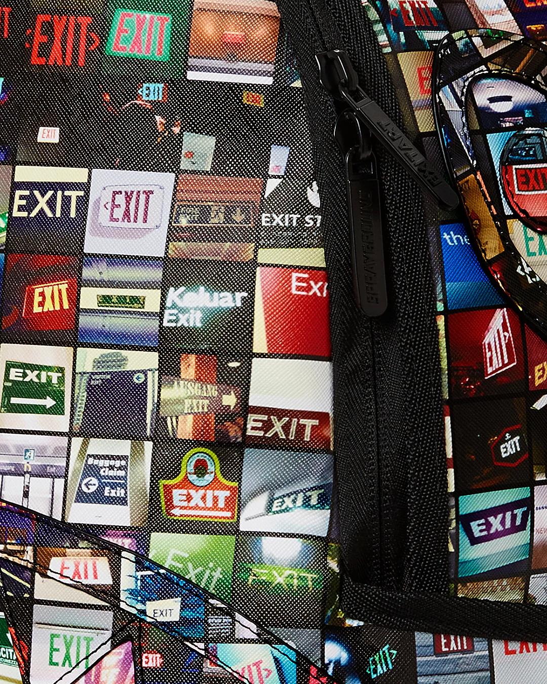 Sprayground Essential | EXIT ART COLLAB BACKPACK (DLXV)