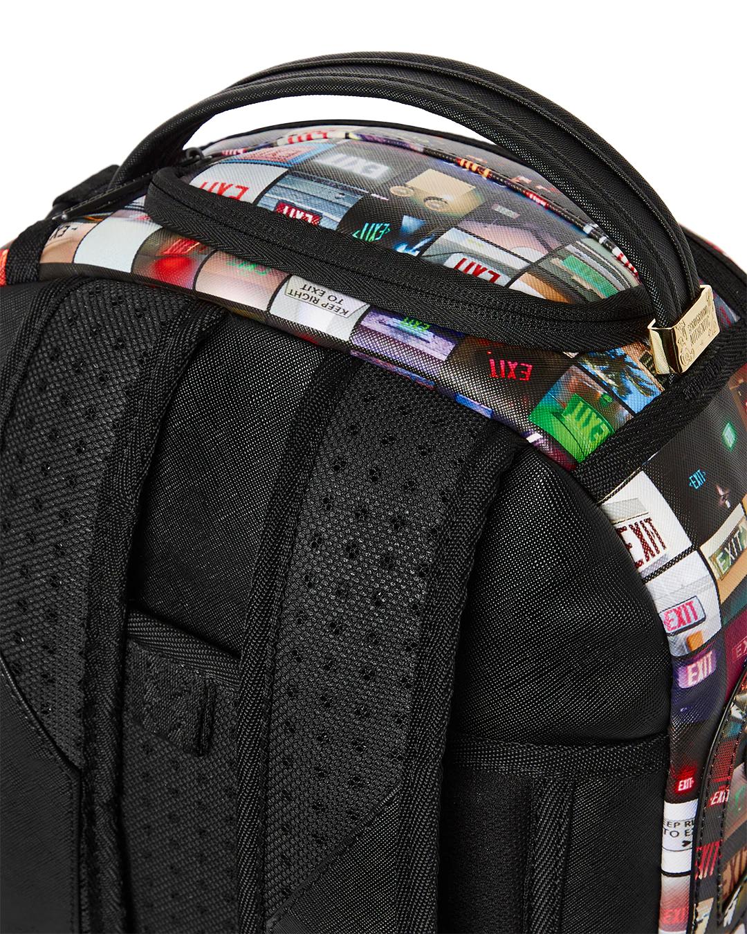 Sprayground Essential | EXIT ART COLLAB BACKPACK (DLXV)