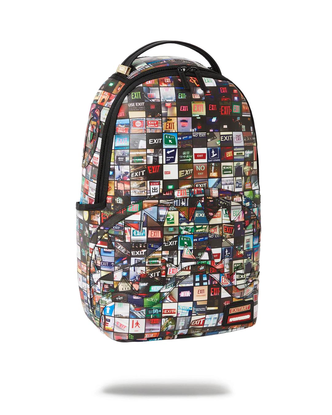Sprayground Essential | EXIT ART COLLAB BACKPACK (DLXV)