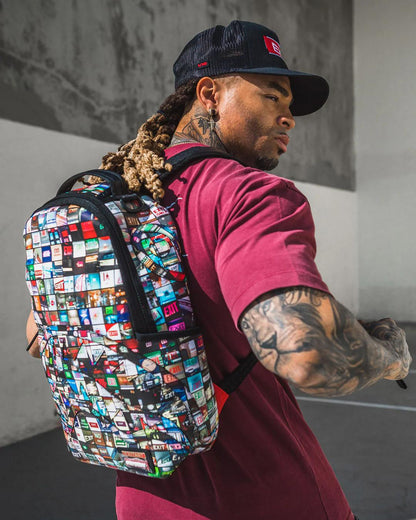 Sprayground Essential | EXIT ART COLLAB BACKPACK (DLXV)
