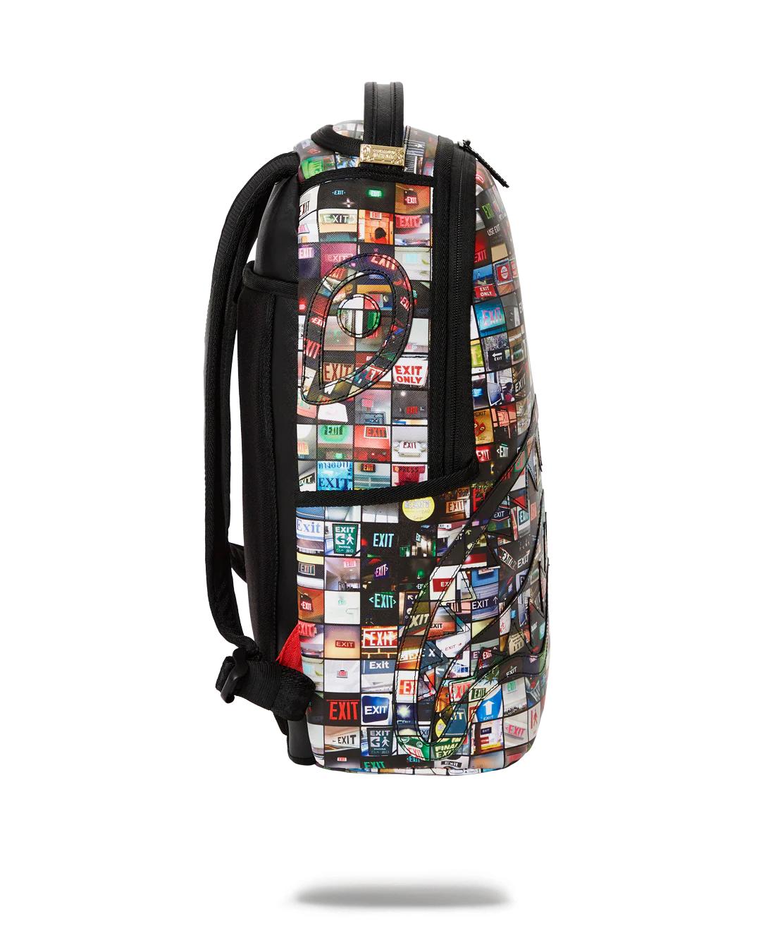 Sprayground Essential | EXIT ART COLLAB BACKPACK (DLXV)
