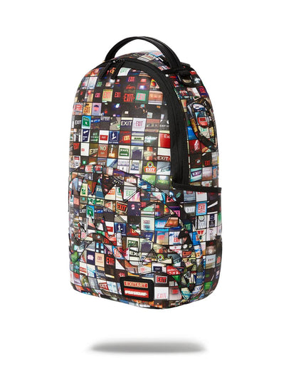 Sprayground Essential | EXIT ART COLLAB BACKPACK (DLXV)