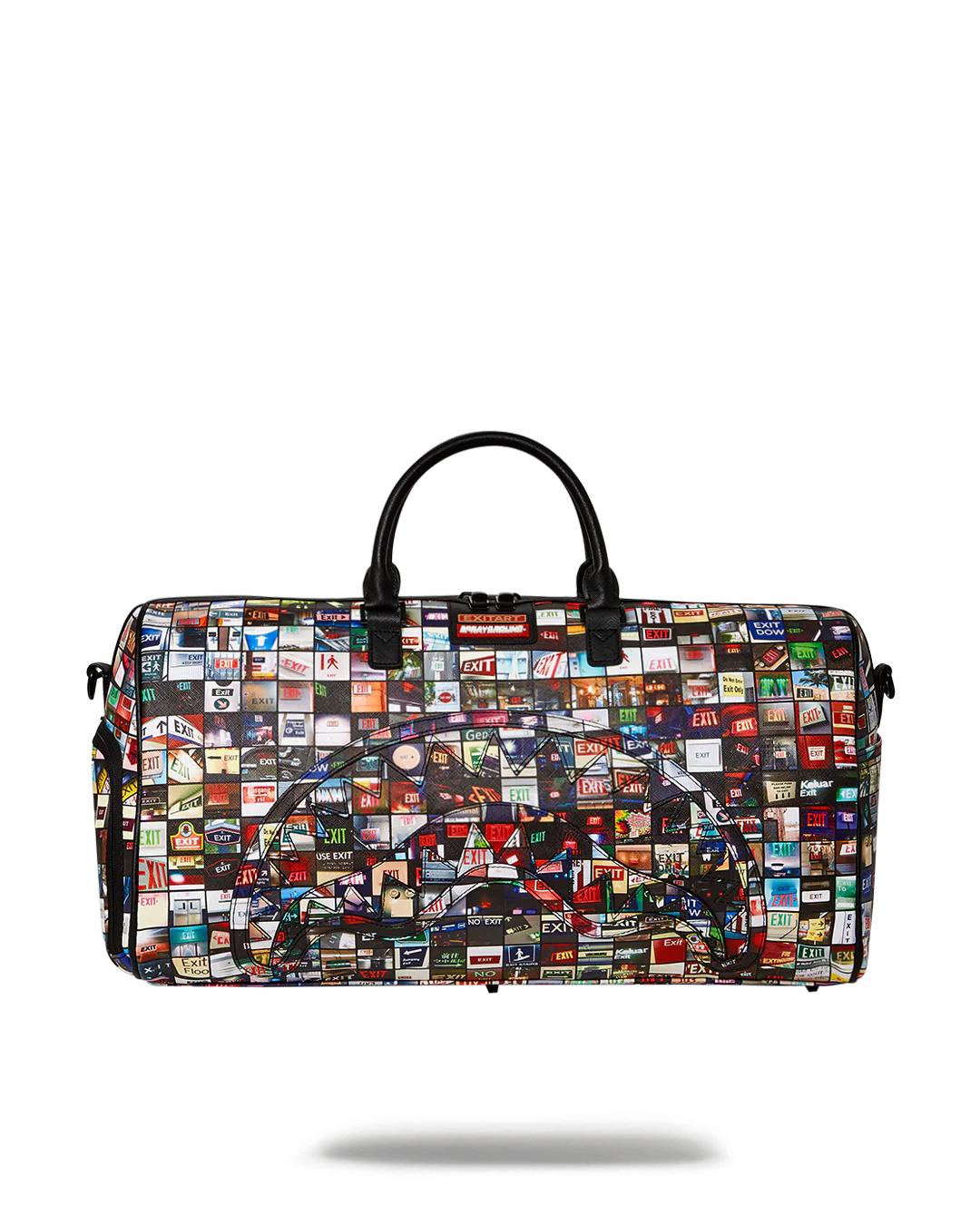 Sprayground Premium | EXIT ART COLLAB DUFFLE