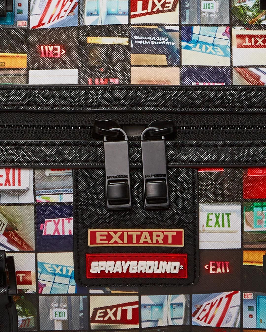Sprayground Premium | EXIT ART COLLAB DUFFLE