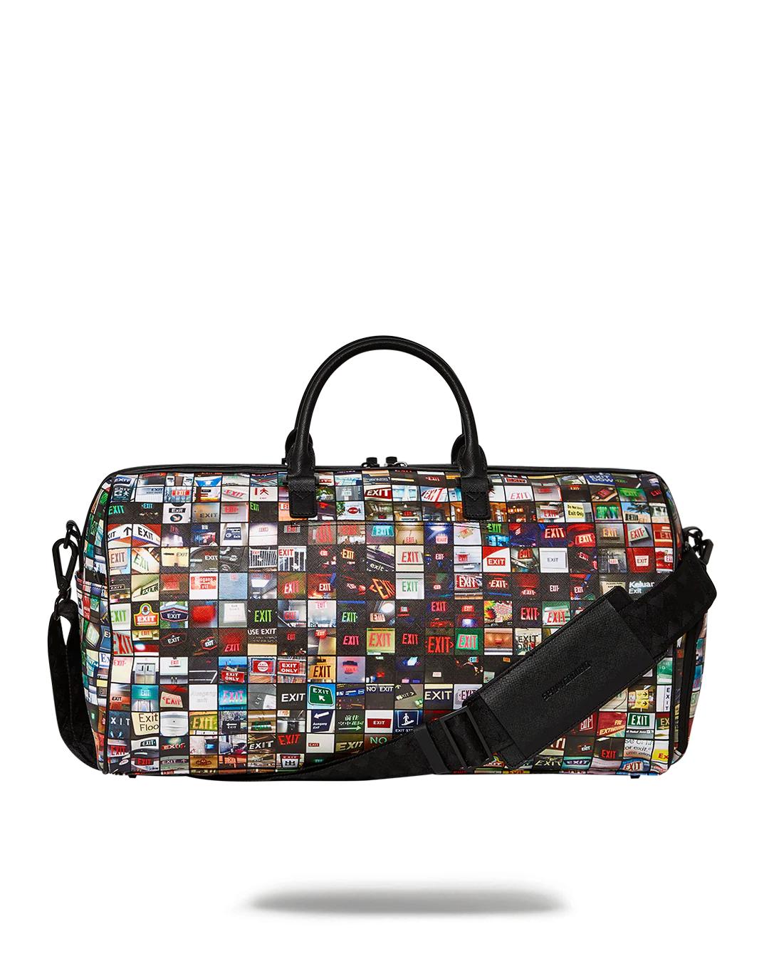 Sprayground Premium | EXIT ART COLLAB DUFFLE