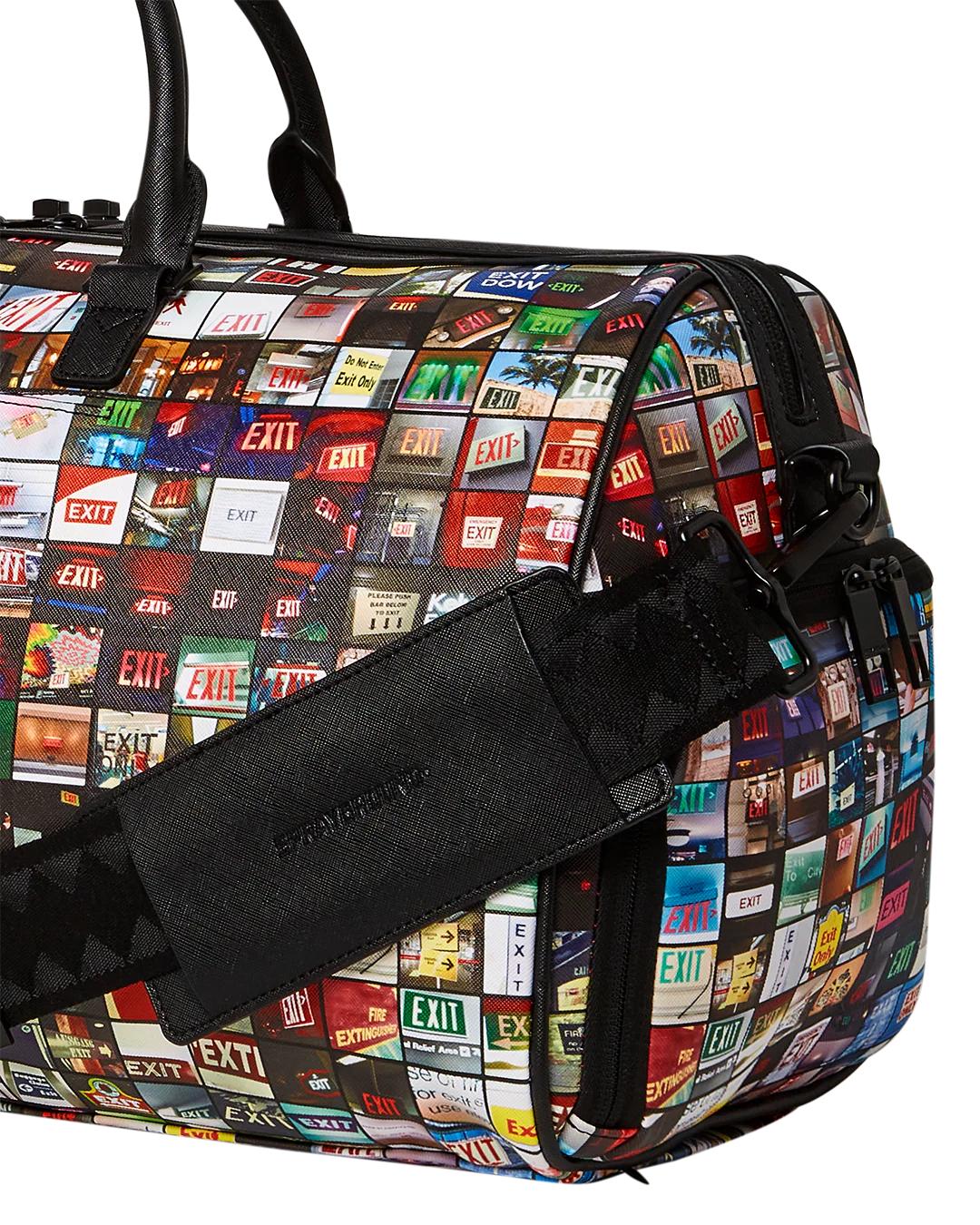 Sprayground Premium | EXIT ART COLLAB DUFFLE