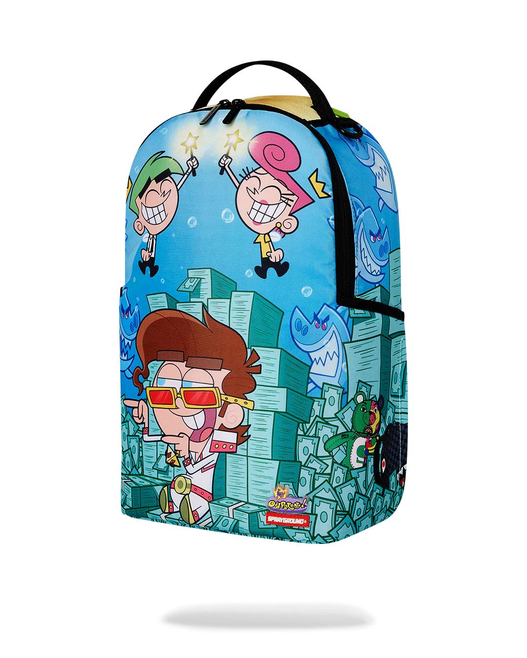 Sprayground New | FAIRLY ODD PARENTS: CASH THRONE: TIMMY TAKEOVER DLX BACKPACK