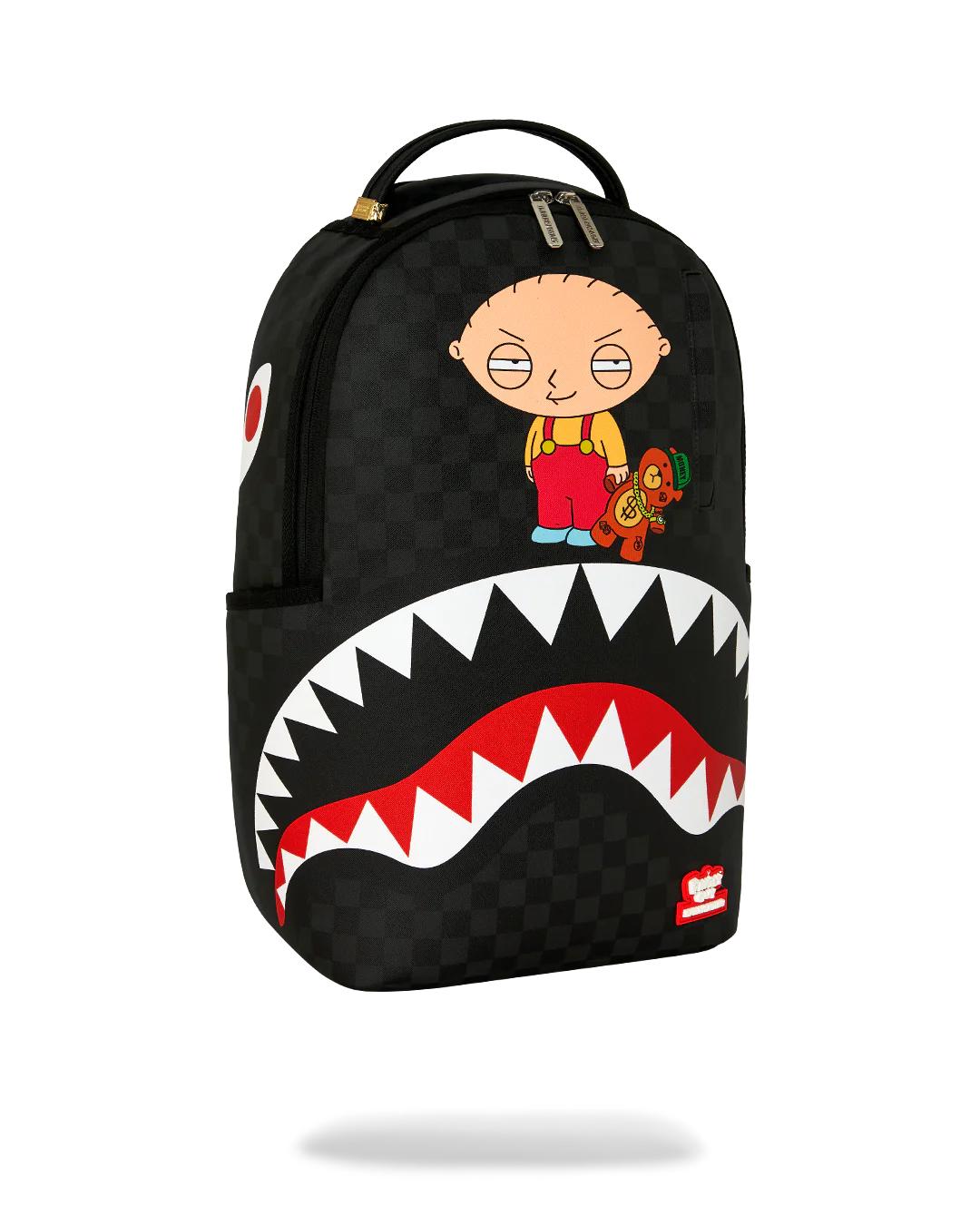 Sprayground Featured | FAMILY GUY STEWIE MONEY BACKPACK
