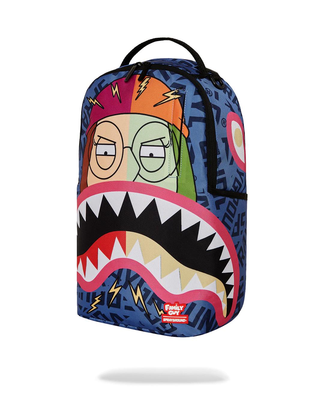 Sprayground Popular | FAMILY GUY: MEG SHARK MOUTH DLXR BACKPACK