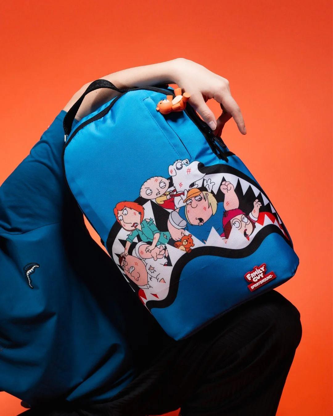 Sprayground Trending | FAMILY GUY BRUISER DLXSR BACKPACK