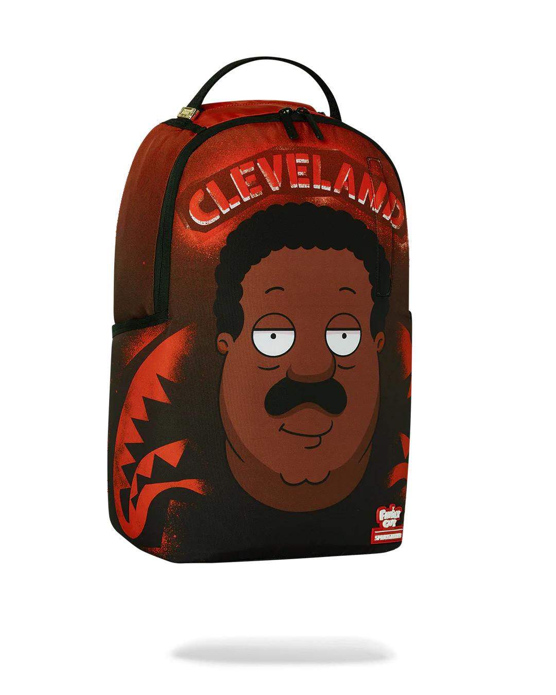 Sprayground Best Seller | CLEVELAND SHARK FAMILY GUY DLXSR BACKPACK