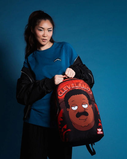 Sprayground Best Seller | CLEVELAND SHARK FAMILY GUY DLXSR BACKPACK