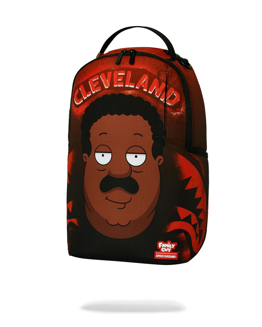 Sprayground Best Seller | CLEVELAND SHARK FAMILY GUY DLXSR BACKPACK