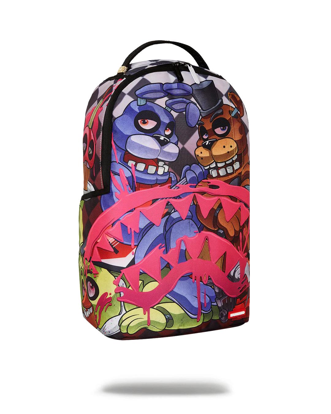 Sprayground Exclusive | FIVE NIGHTS AT FREDDYS CRAMMED CARNAGE DLXR BACKPACK
