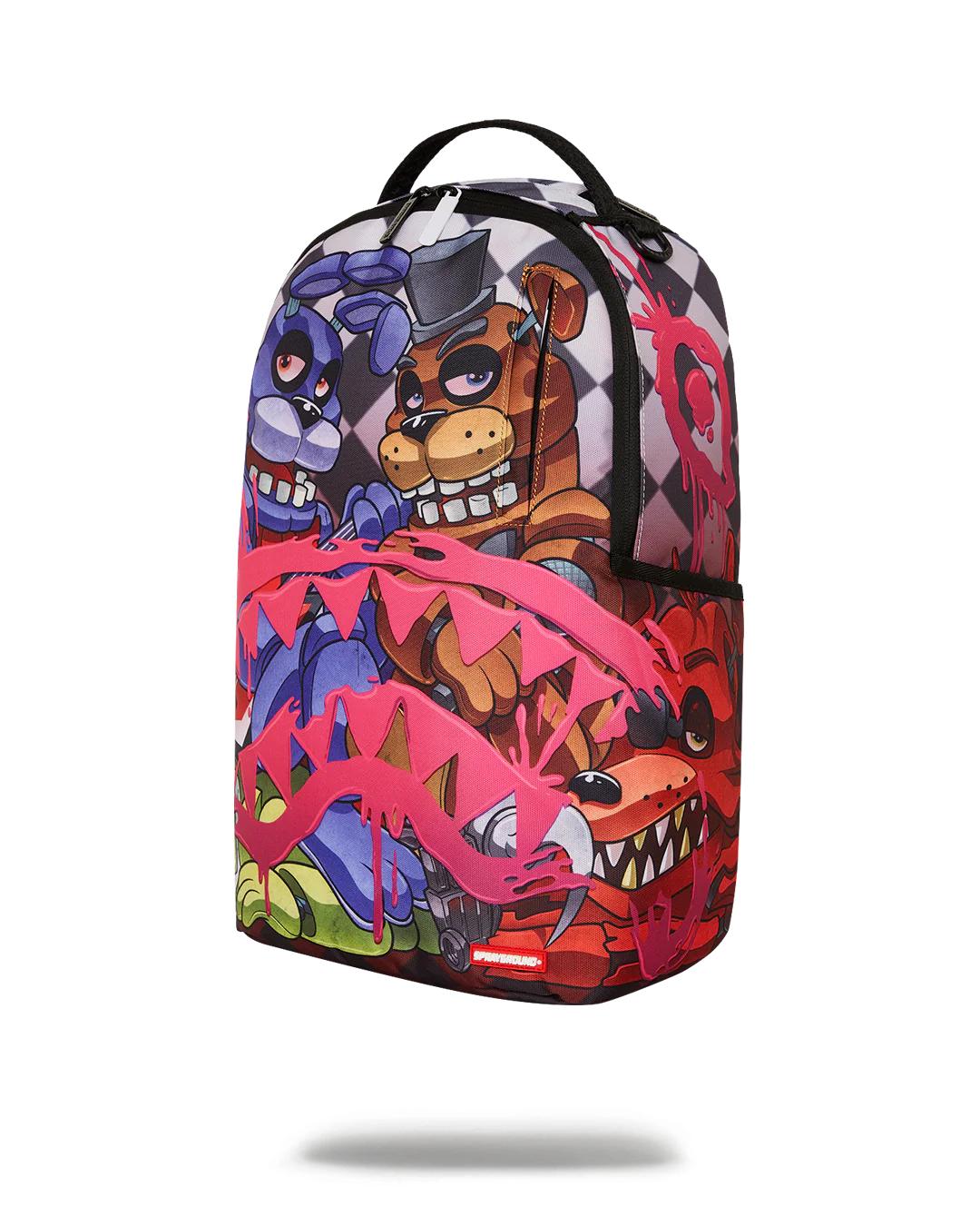 Sprayground Exclusive | FIVE NIGHTS AT FREDDYS CRAMMED CARNAGE DLXR BACKPACK
