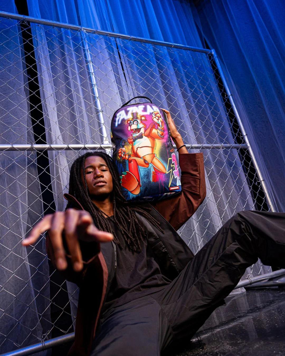 Sprayground Signature | FIVE NIGHTS AT FREDDY'S: GLAMROCK ROCKOUT DLXSR BACKPACK