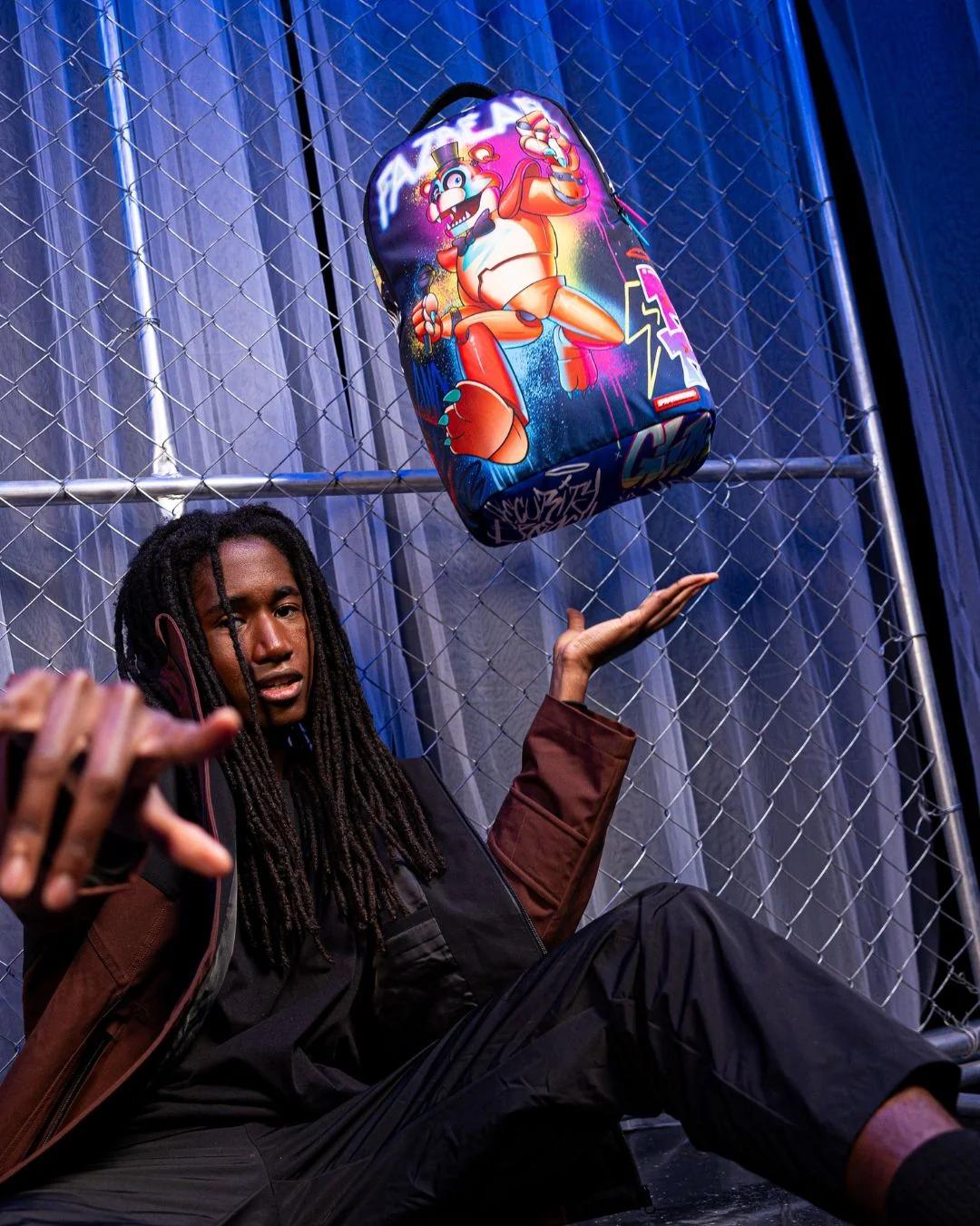 Sprayground Signature | FIVE NIGHTS AT FREDDY'S: GLAMROCK ROCKOUT DLXSR BACKPACK