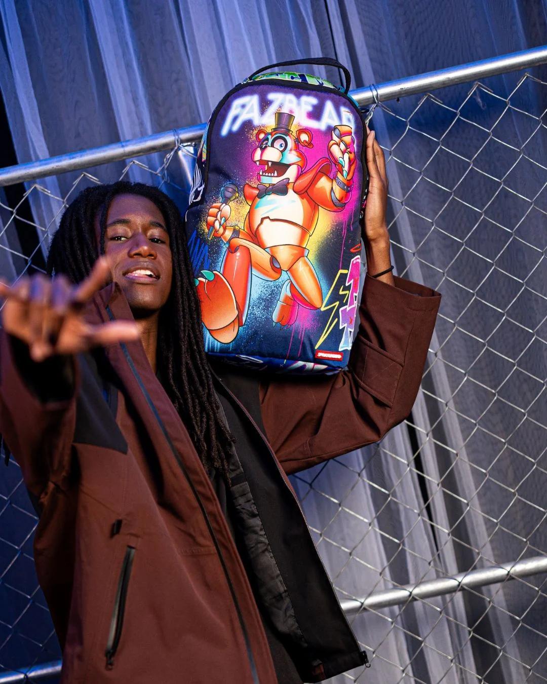 Sprayground Signature | FIVE NIGHTS AT FREDDY'S: GLAMROCK ROCKOUT DLXSR BACKPACK