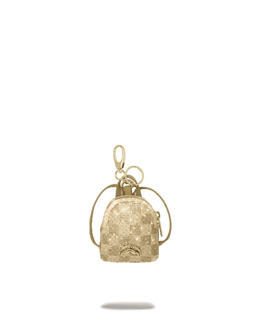 Sprayground Best Seller | TRINITY 24K BACKPACK KEYCHAIN