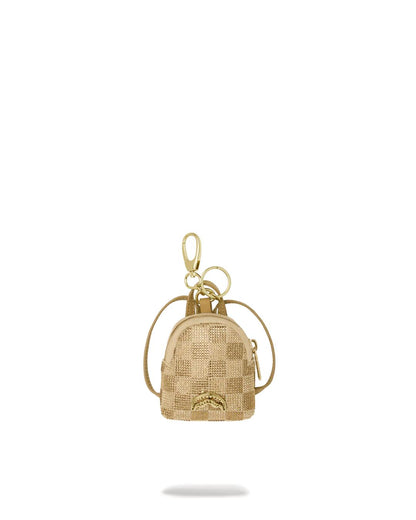Sprayground Best Seller | TRINITY 24K BACKPACK KEYCHAIN