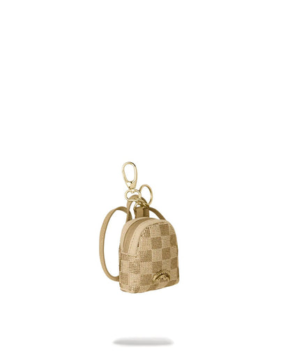 Sprayground Best Seller | TRINITY 24K BACKPACK KEYCHAIN